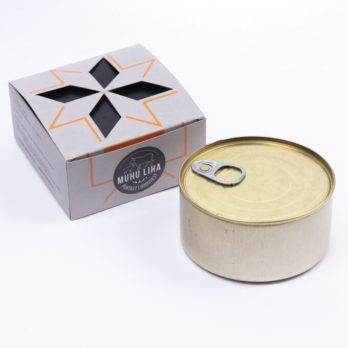 canned lamb meat with giftbox