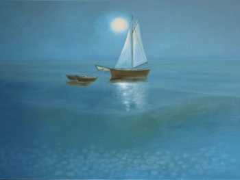 canvas painting by Vilja Promet